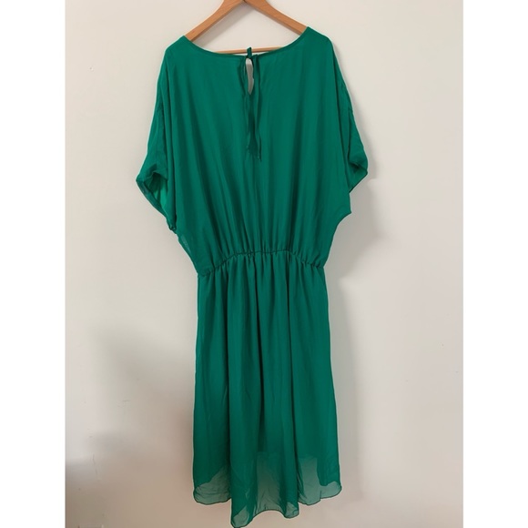 Lucie Lu Green Dress 3X - Picture 2 of 5